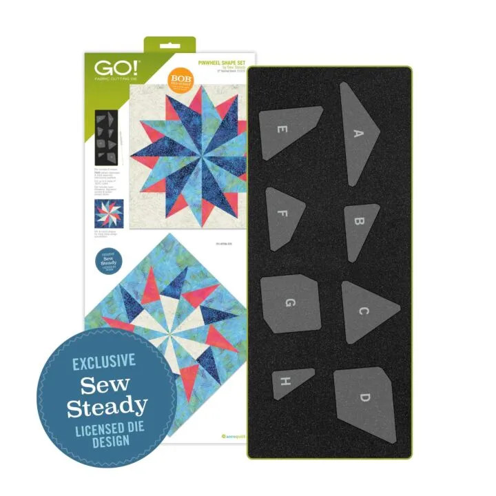 GO! Pinwheel Shape Set-12” Finished Die