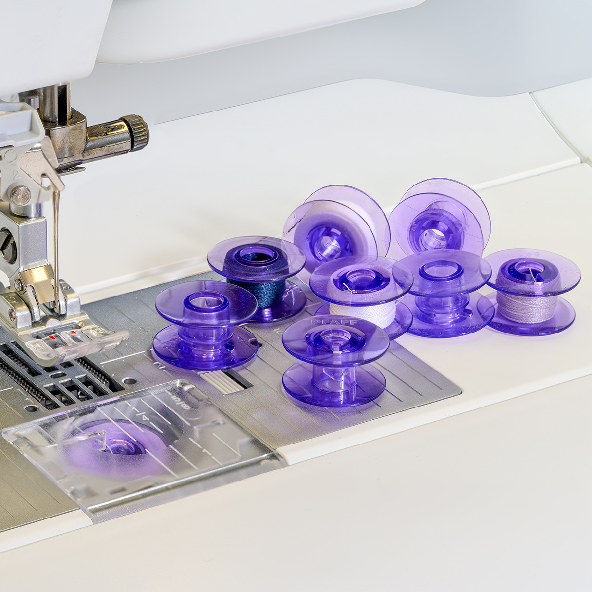 PFAFF Violet bobbins