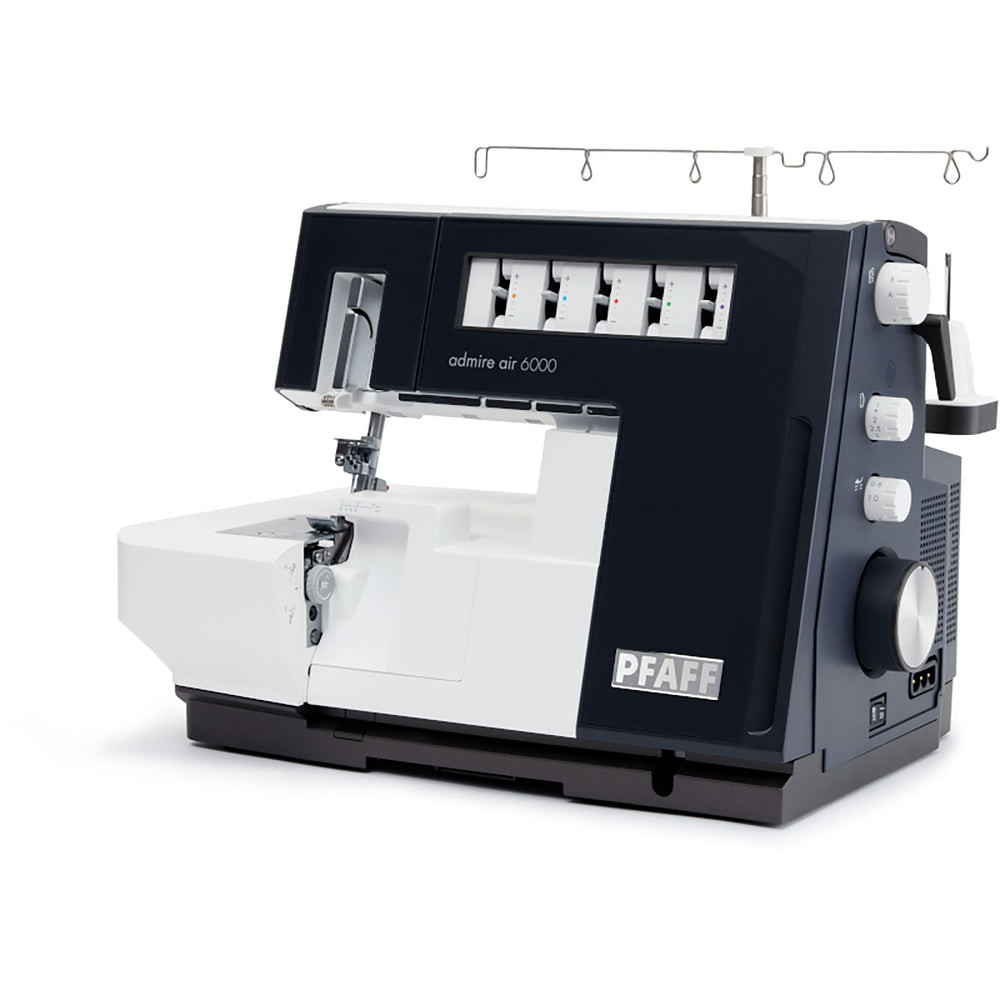 pfaff® admire™ air 6000 black coverlock machine