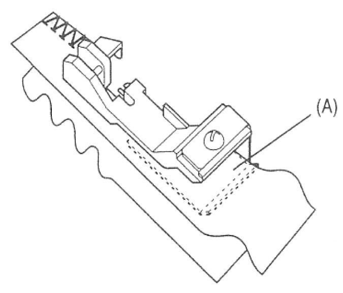 pfaff® gathering foot