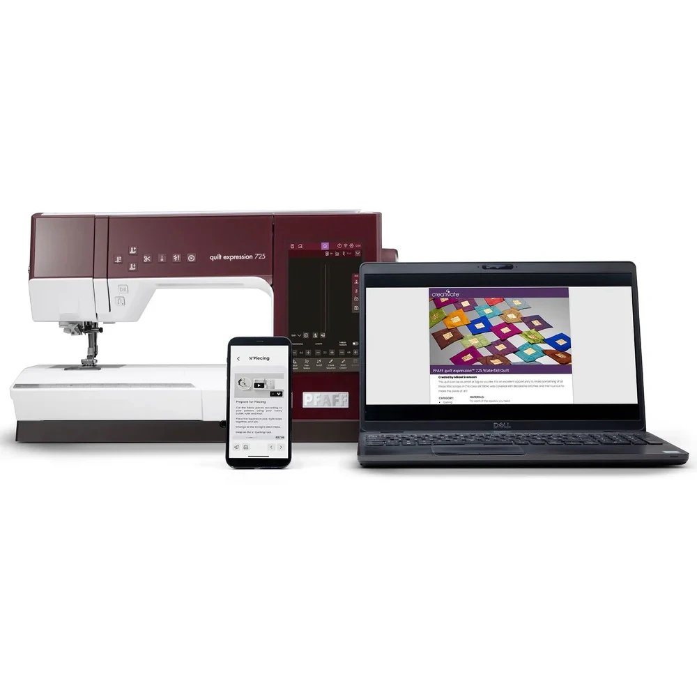 pfaff® quilt expression™ 725 sewing machine
