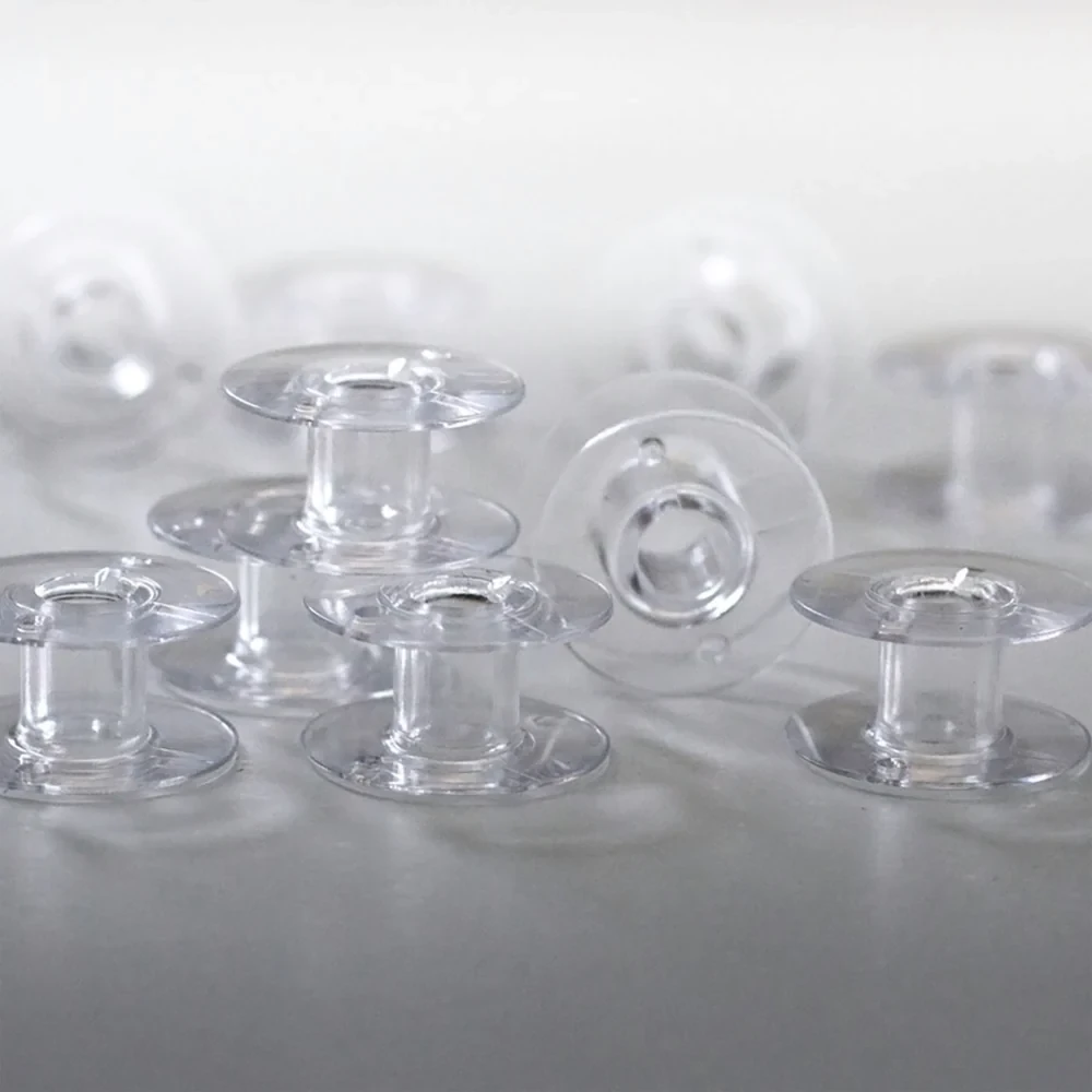 Clear Bobbins 10-Pack