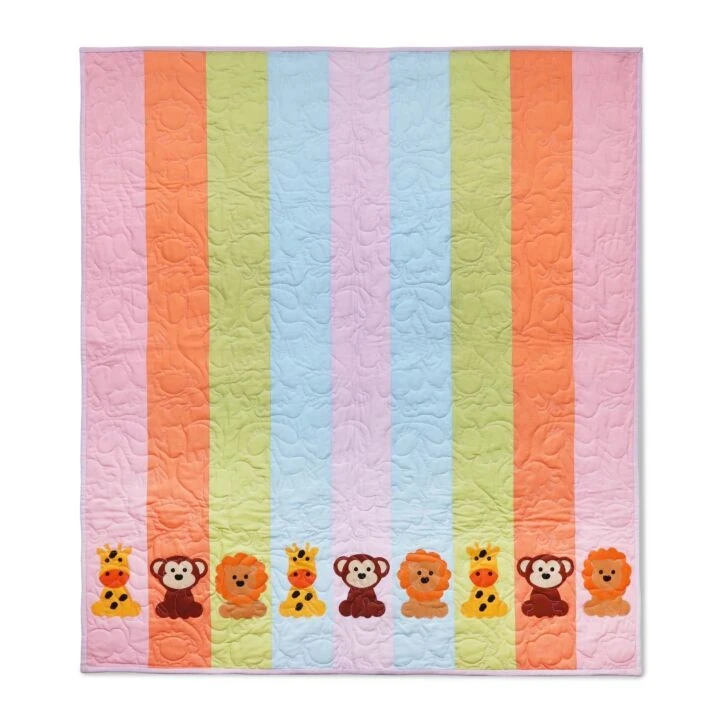 GO! Going to the Zoo Baby Quilt Pattern