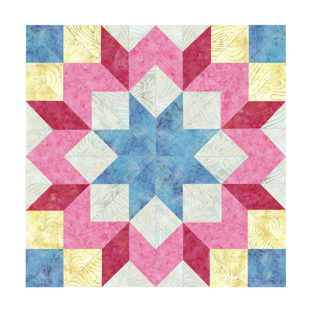 Making this classic block has never been faster or easier, cutting all the pieces a single block in just one pass through the cutter. Specialized dog ears will ensure that all the pieces fit together just right while you build this block.