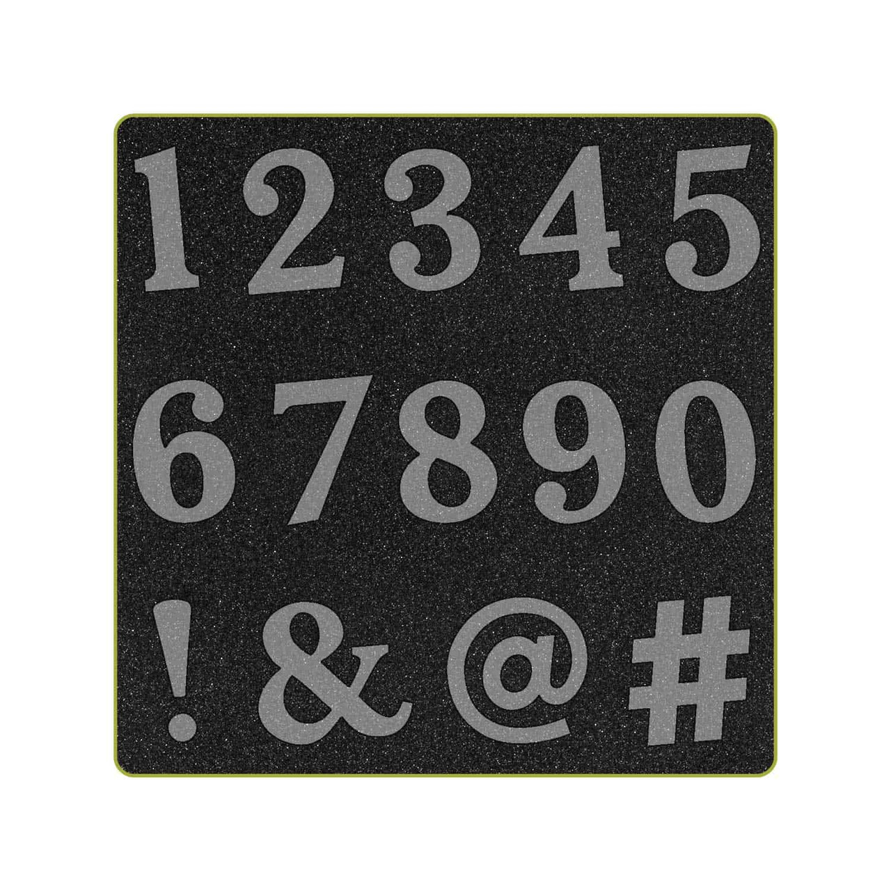 go! classic 2" numbers &amp; symbols die
