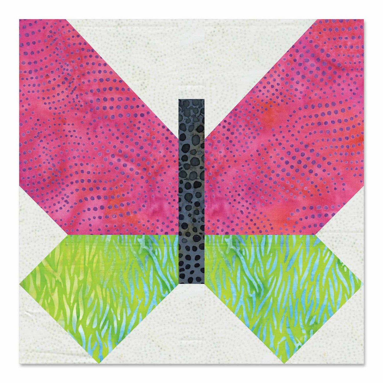 go! butterfly pieced 9" finished die