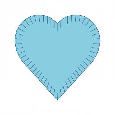Studio Rag Quilt-Heart (Jumbo)-0
