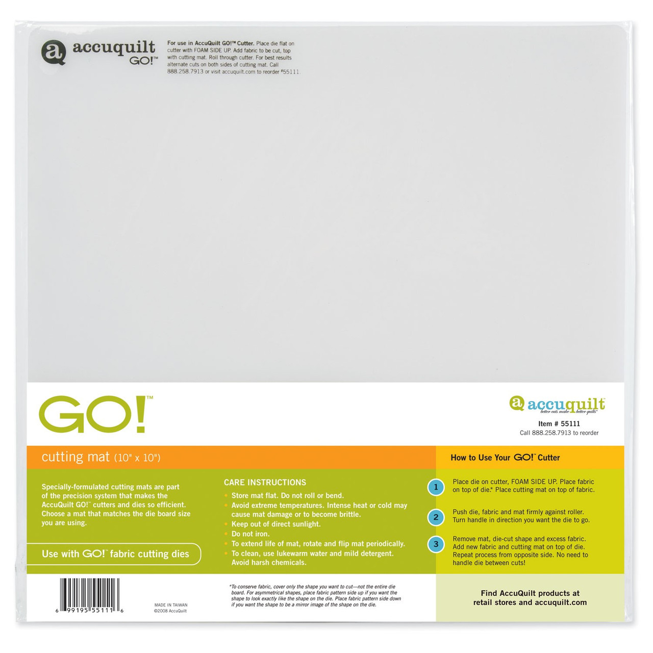 GO! Cutting Mat-10" x 10"-0