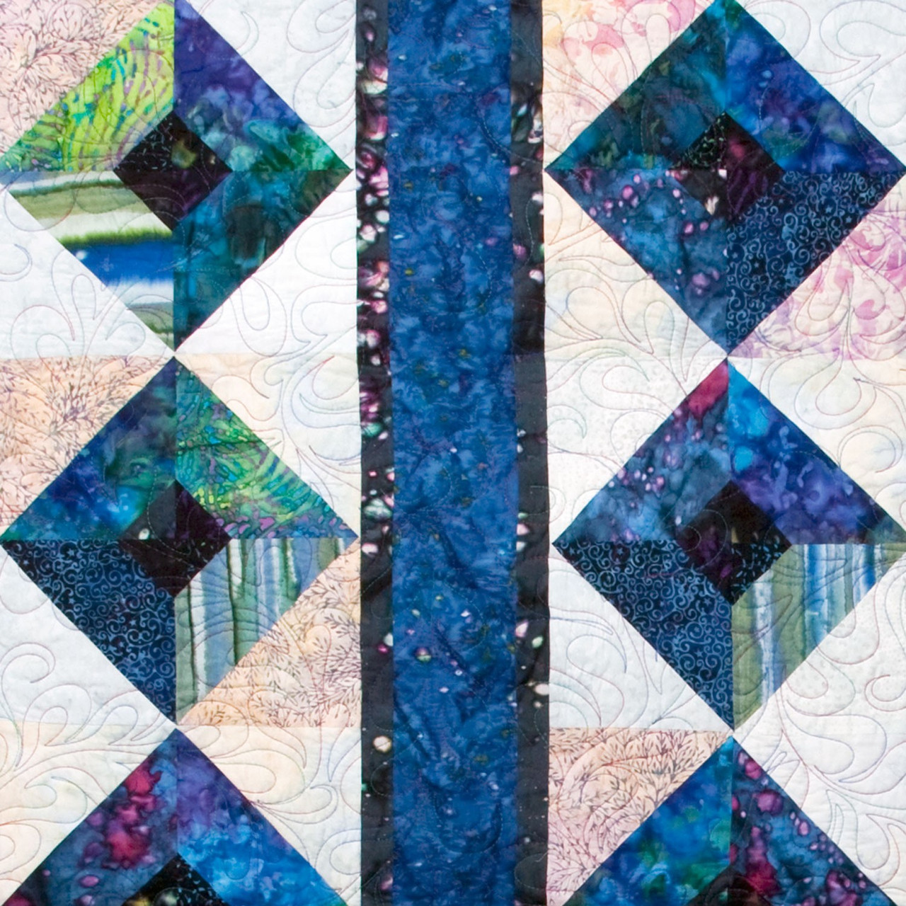 GO! Half Square-6" Finished Triangle (Triangle--6 1/2") (AQ55001)