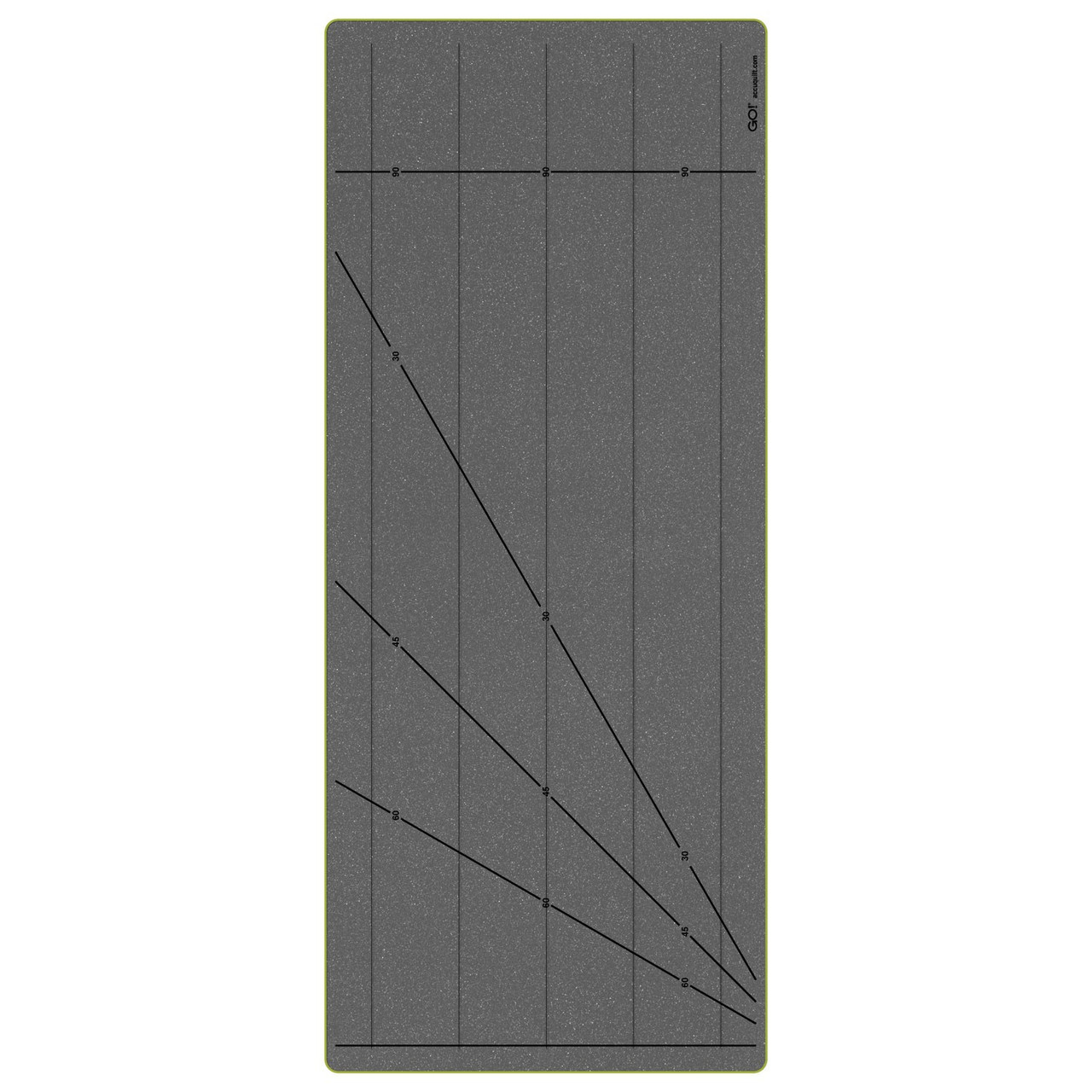 GO! Strip Cutter- 2" (1 1/2" Finished) 4 Strips (AQ55025) - die board shown with Angled Guide Lines