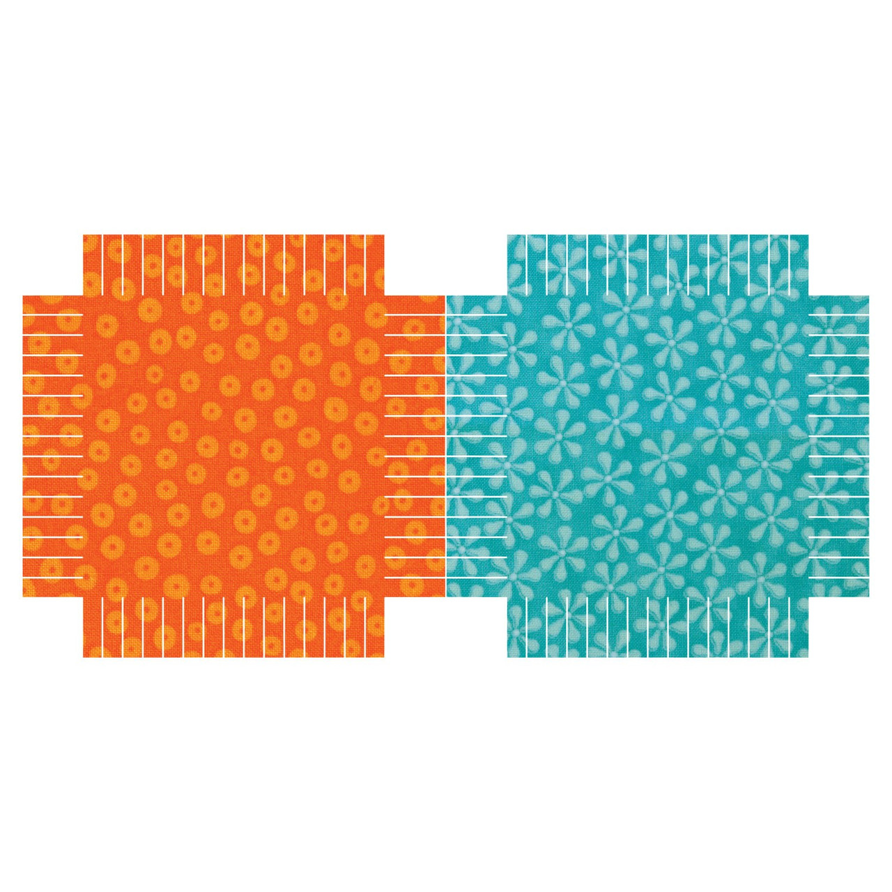 GO! Rag Square-5 1/4"-2635