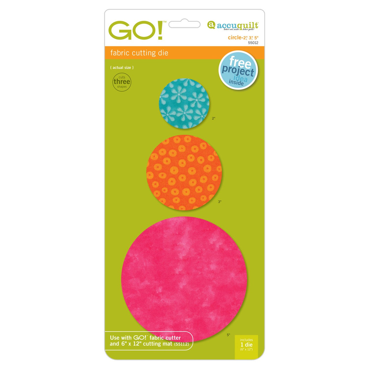 GO! Circle-2", 3", 5" (AQ55012)