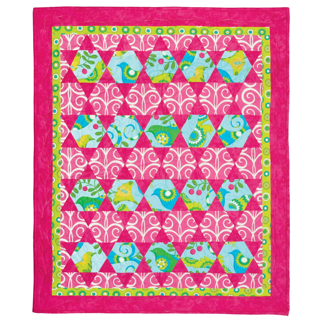 GO! Triangle-Hexagon Table Topper/Wall Hanging Pattern