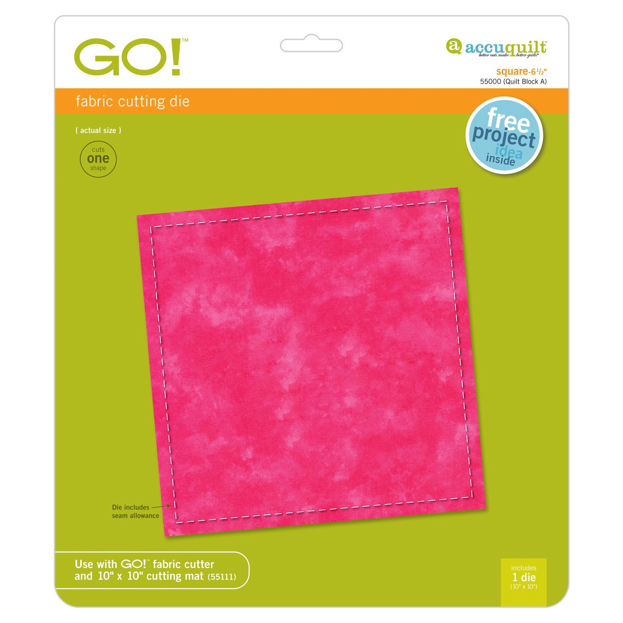 GO! Square-6 1/2" (6" Finished) (AQ55000)
