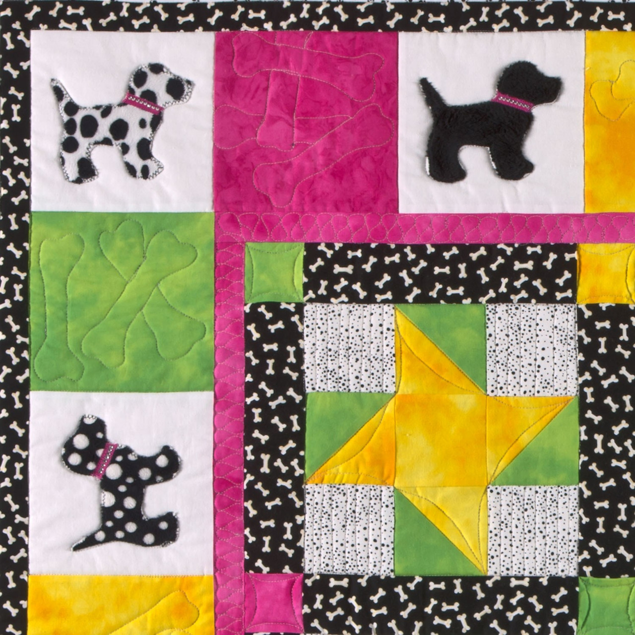 Closeup - GO! Spot GO! Quilt