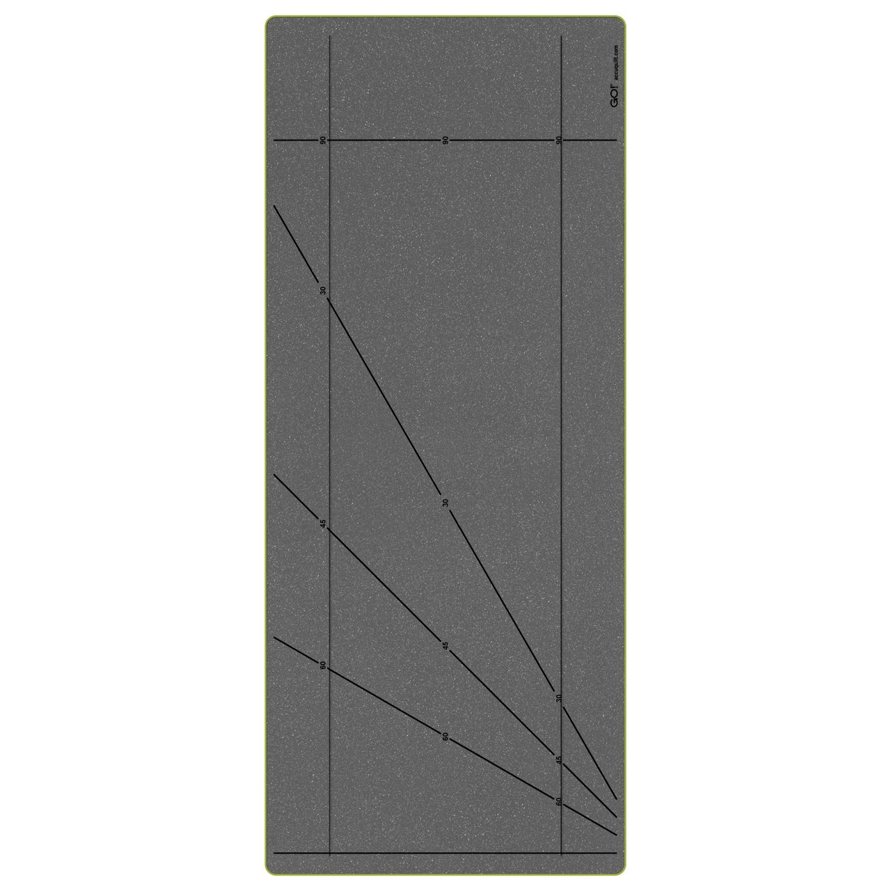 GO! Strip Cutter -6 1/2" (6" Finished) (AQ55086) - Die Board Shown with Angled Guide Lines