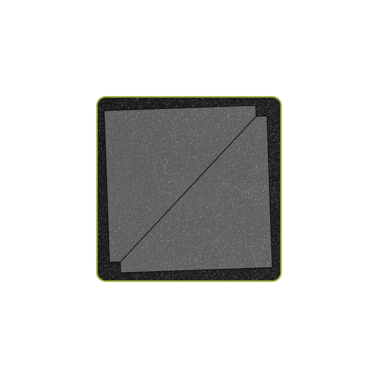 GO! Half Square - 4 1/2" Finished Triangle (AQ55397) - Two Tone Die