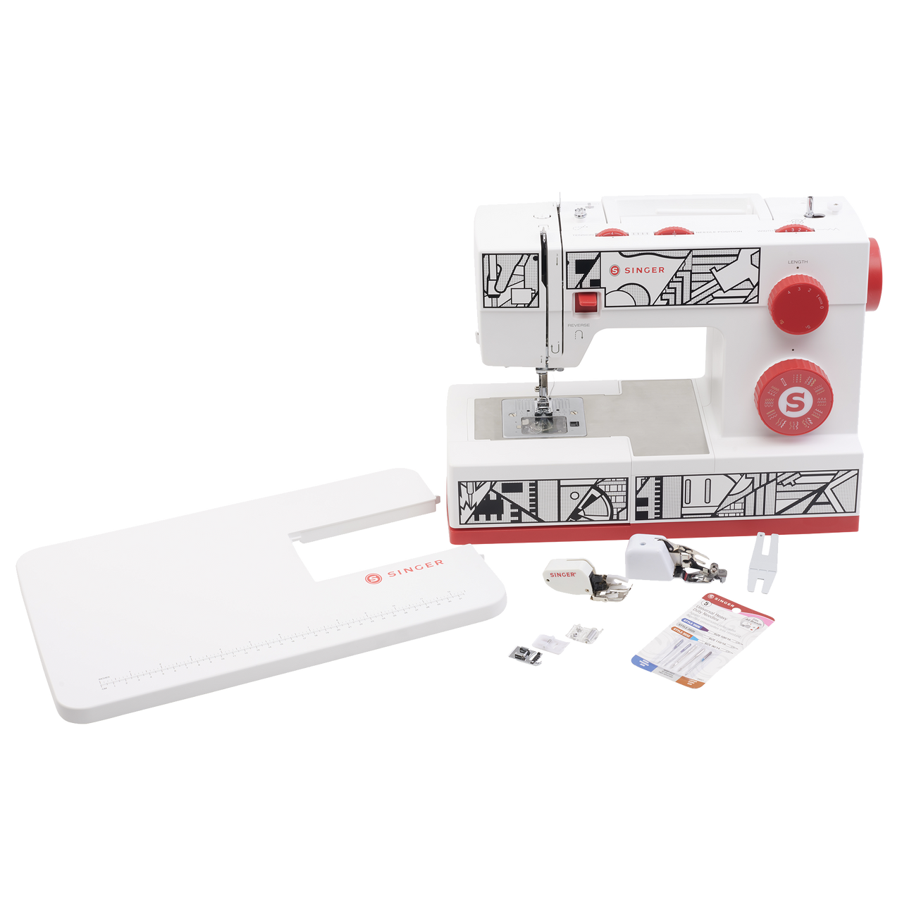 SINGER cosplay sewing machine with accessories