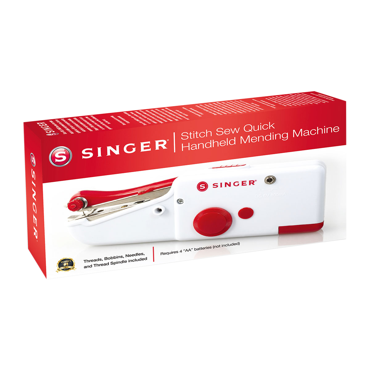 SINGER handheld sewing machine packaging