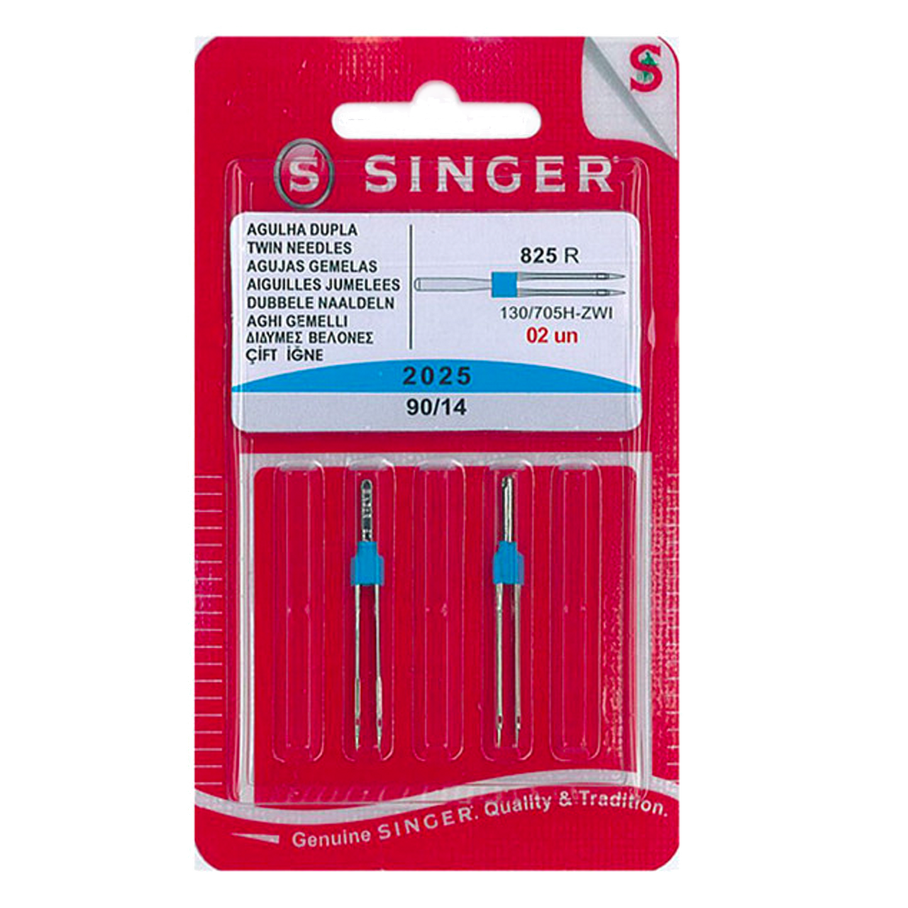 SINGER Twin Needle Size 90 Packet