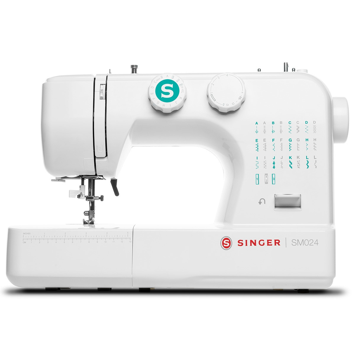SINGER® SM024 Turquoise Sewing Machine