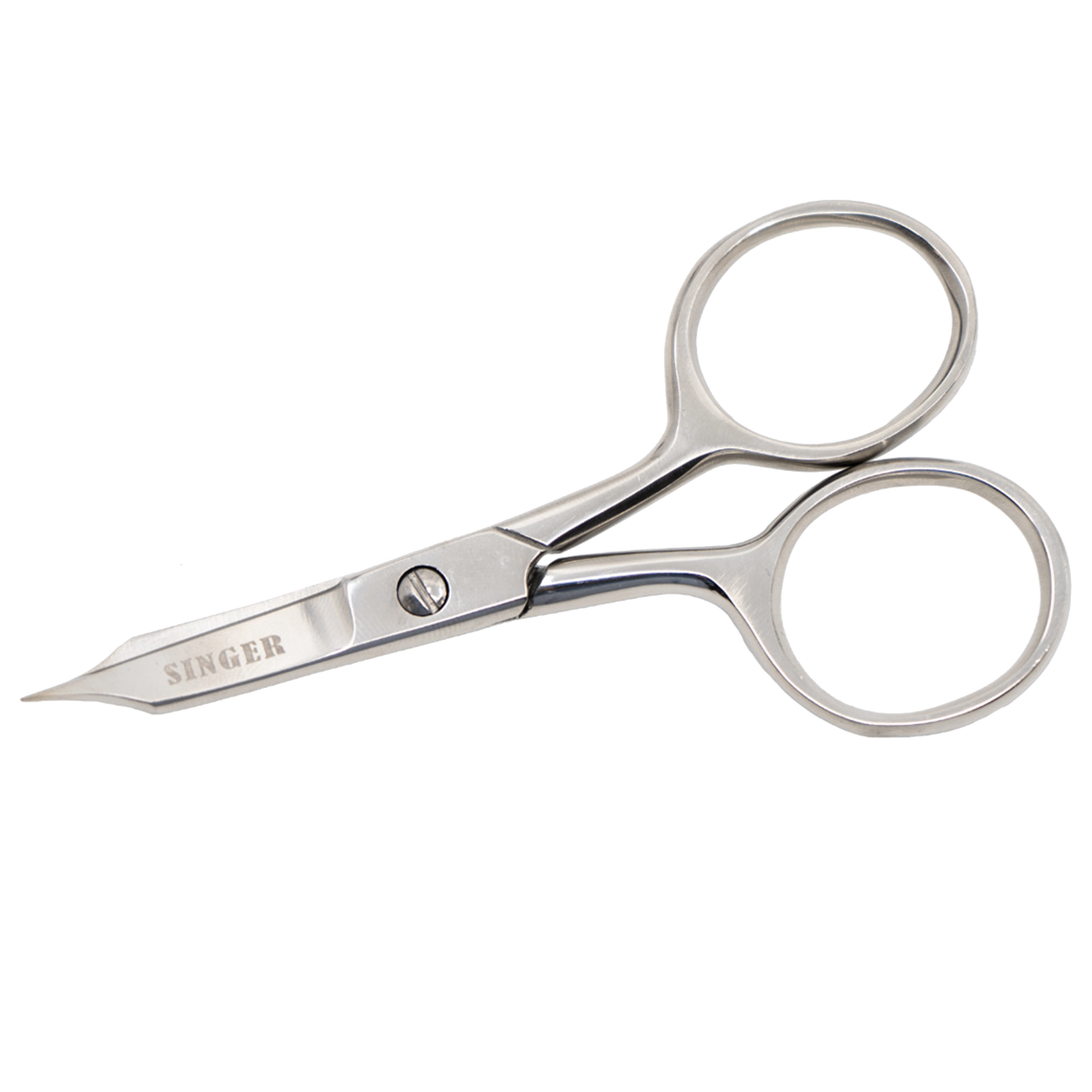 Singer Forged Curved Embroidery Scissors 4 Titanium Coated