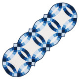 GO! Classic Double Wedding Ring Table Runner -3056
