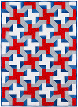 GO! Qube 9" Cutting Edge Throw Quilt Pattern-3435