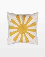 go! sunrays pillow pattern