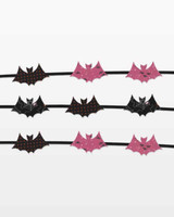 go! bats in flight garland pattern