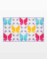go! glorified butterflies wall hanging pattern