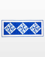 go! mosaic spin table runner pattern