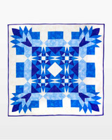 go! carolina blossoms throw quilt pattern