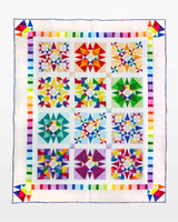 go! carolina blossoms throw quilt pattern