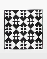 go! mill and stars throw quilt pattern
