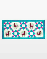 go! run a llama table runner pattern