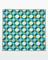 go! tulip tiles throw quilt pattern