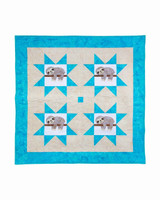 go! baby sloths throw quilt pattern