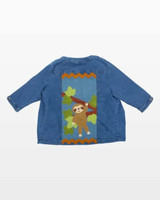 go! sloth jean jacket pattern