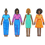 GO! Paper Doll and Doll Clothes by TipStitched Embroidery Designs