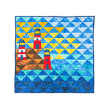 GO! Lighthouse Bluff Throw Quilt Pattern