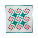 GO! Skipping Waves Throw Quilt Pattern