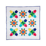 GO! Prairie Tulip Throw Quilt Pattern
