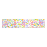 Colorful floral quilt with geometric patterns from a New South Wales business.