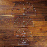 hq solid half circles ( set of 4)