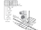 Multi-line-decorative-foot-illustration