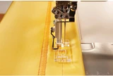 Husqvarna Viking Coverstitch Feet Kit – Clear coverstitch foot for precise stitching.