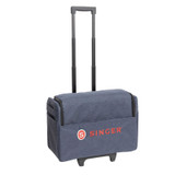 SINGER® Roller Bag  Durable Sewing Machine Travel Case with Foam Padding & Rolling Wheels