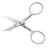 SINGER 4 Inch Curved Microtip Embroidery Scissors Open