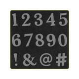 go! classic 2" numbers &amp; symbols die